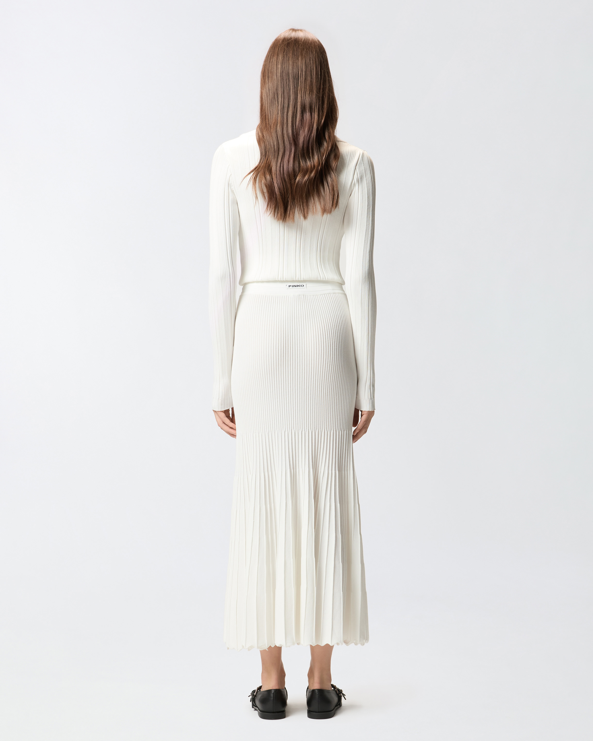 PLEATED MIDI SKIRT - 4
