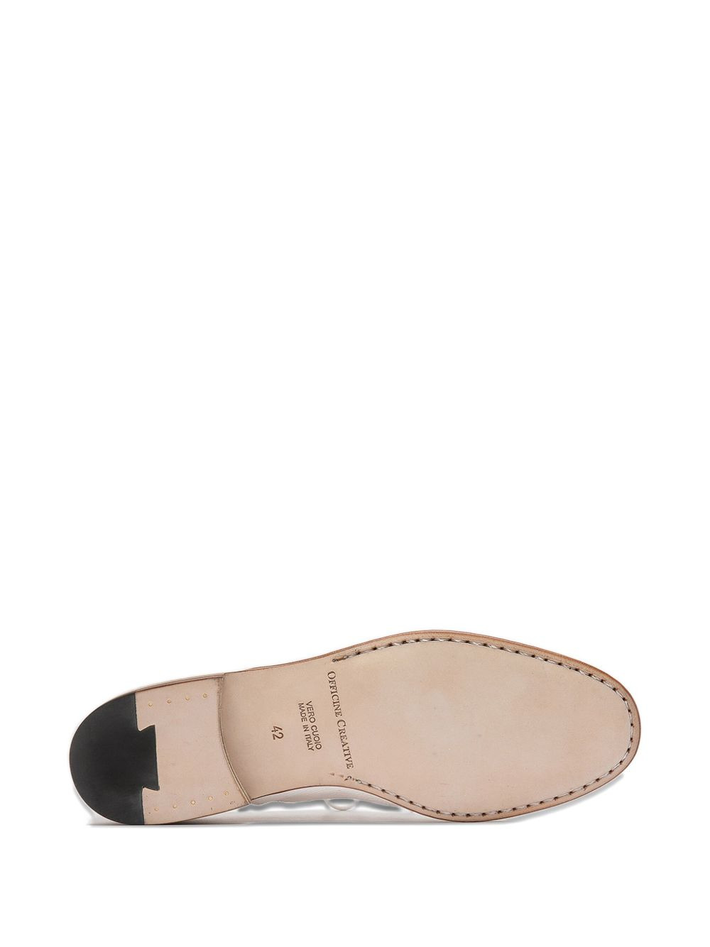 lace-up leather oxford shoes - 4