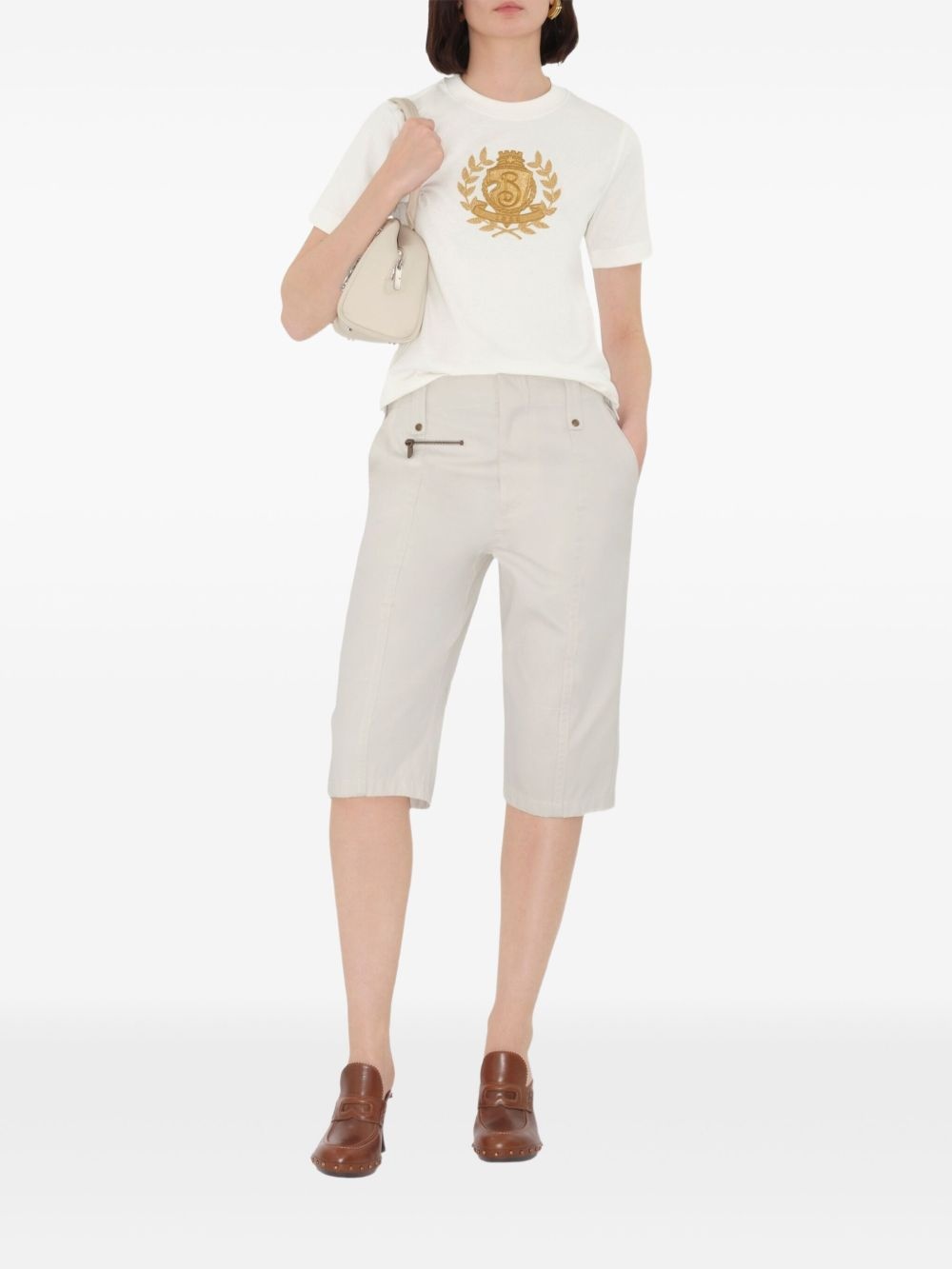 B Crest cotton t-shirt - 2