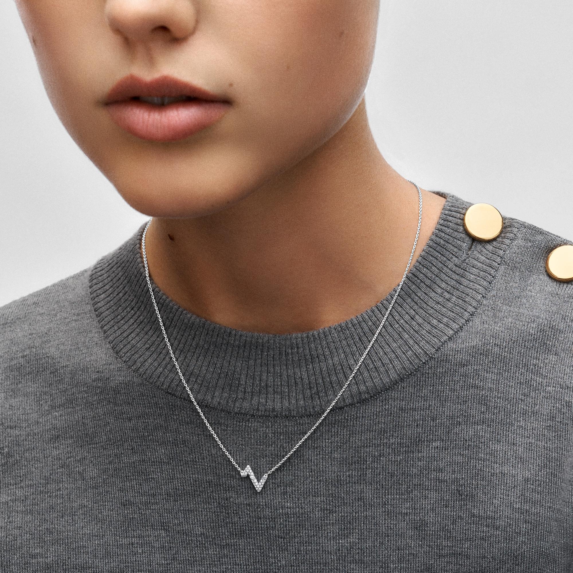necklace louis vuitton upsidedown ネックレス