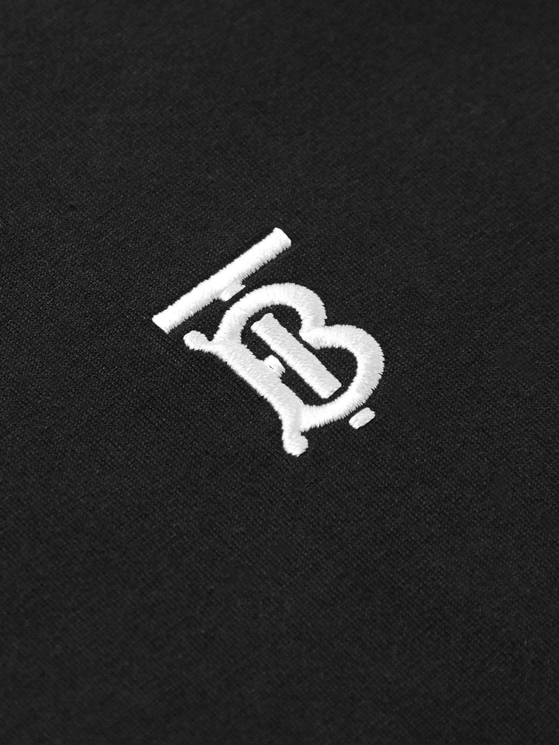 Logo-Embroidered Cotton-Jersey 티셔츠 3