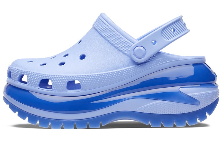 (WMNS) Crocs Classic Mega Crush Clog 'Moon Jelly' 207988-5Q6 - 2
