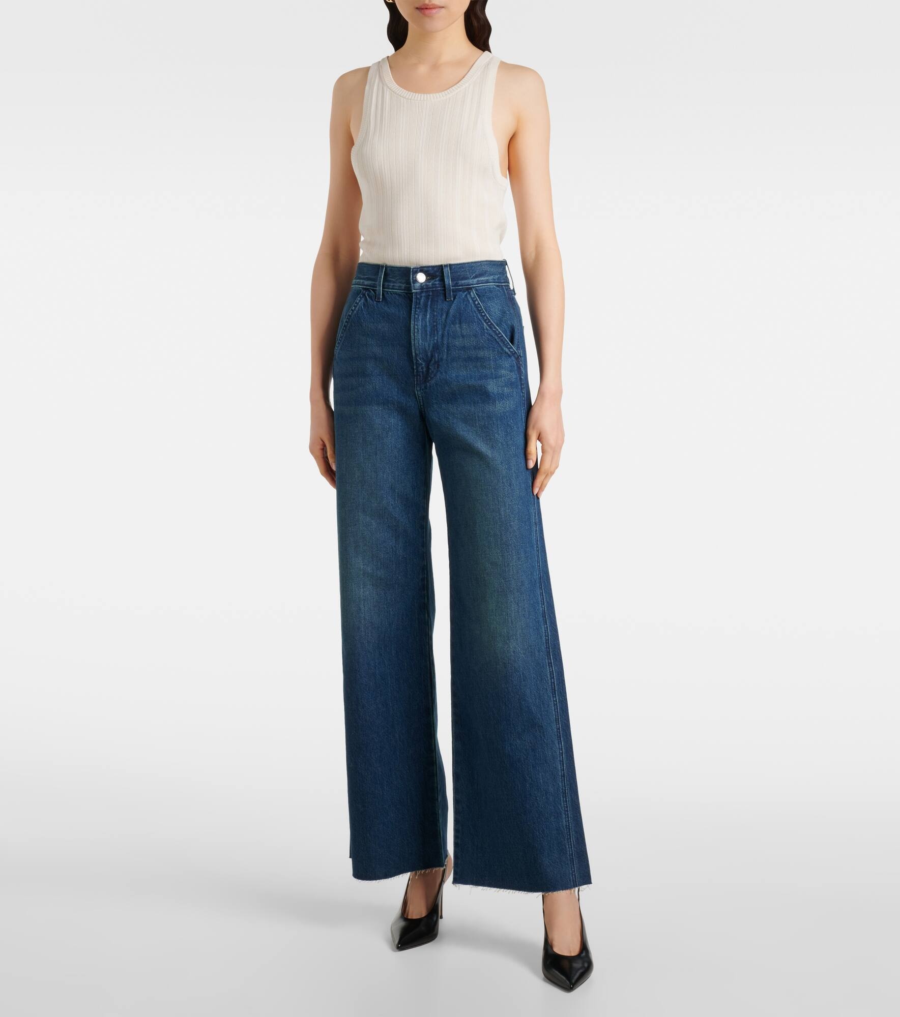 Taylor wide-leg jeans - 7