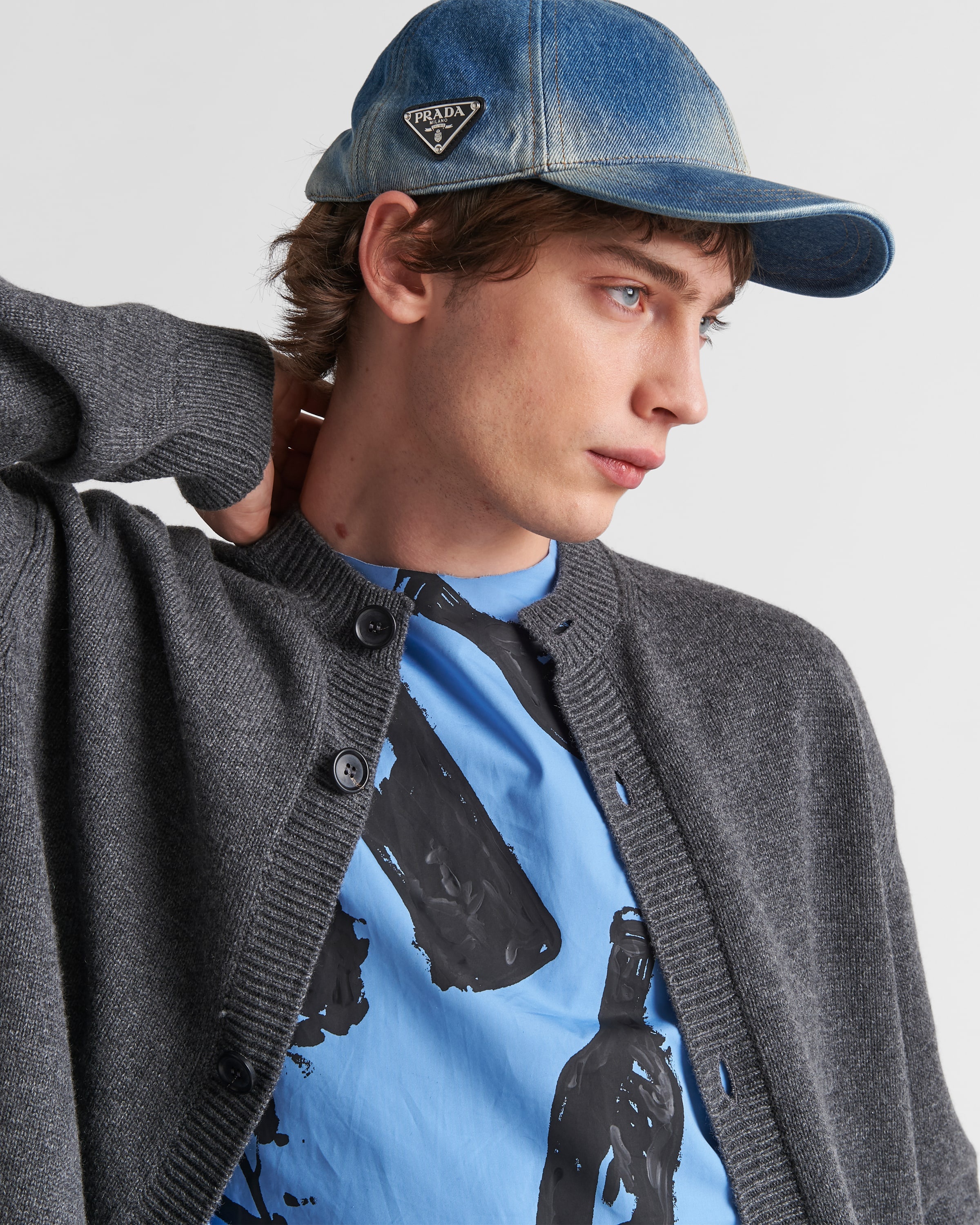 Denim baseball cap - 2