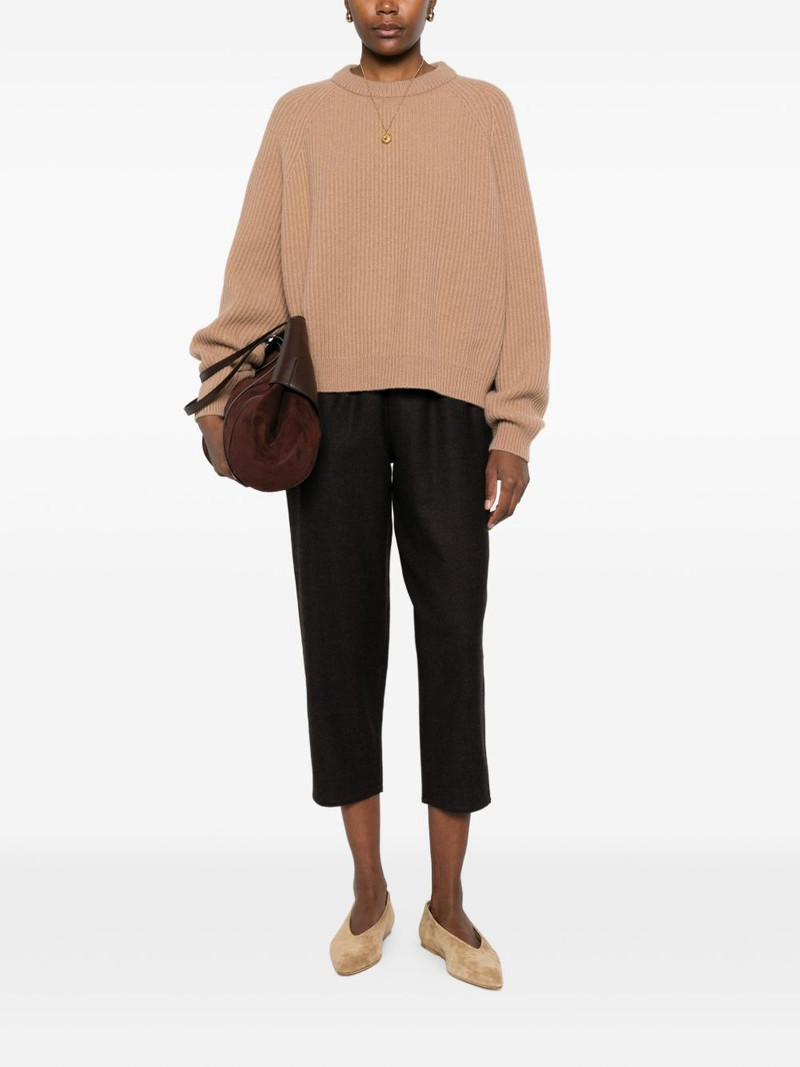 DUŠAN ribbed round-neck sweater outlook