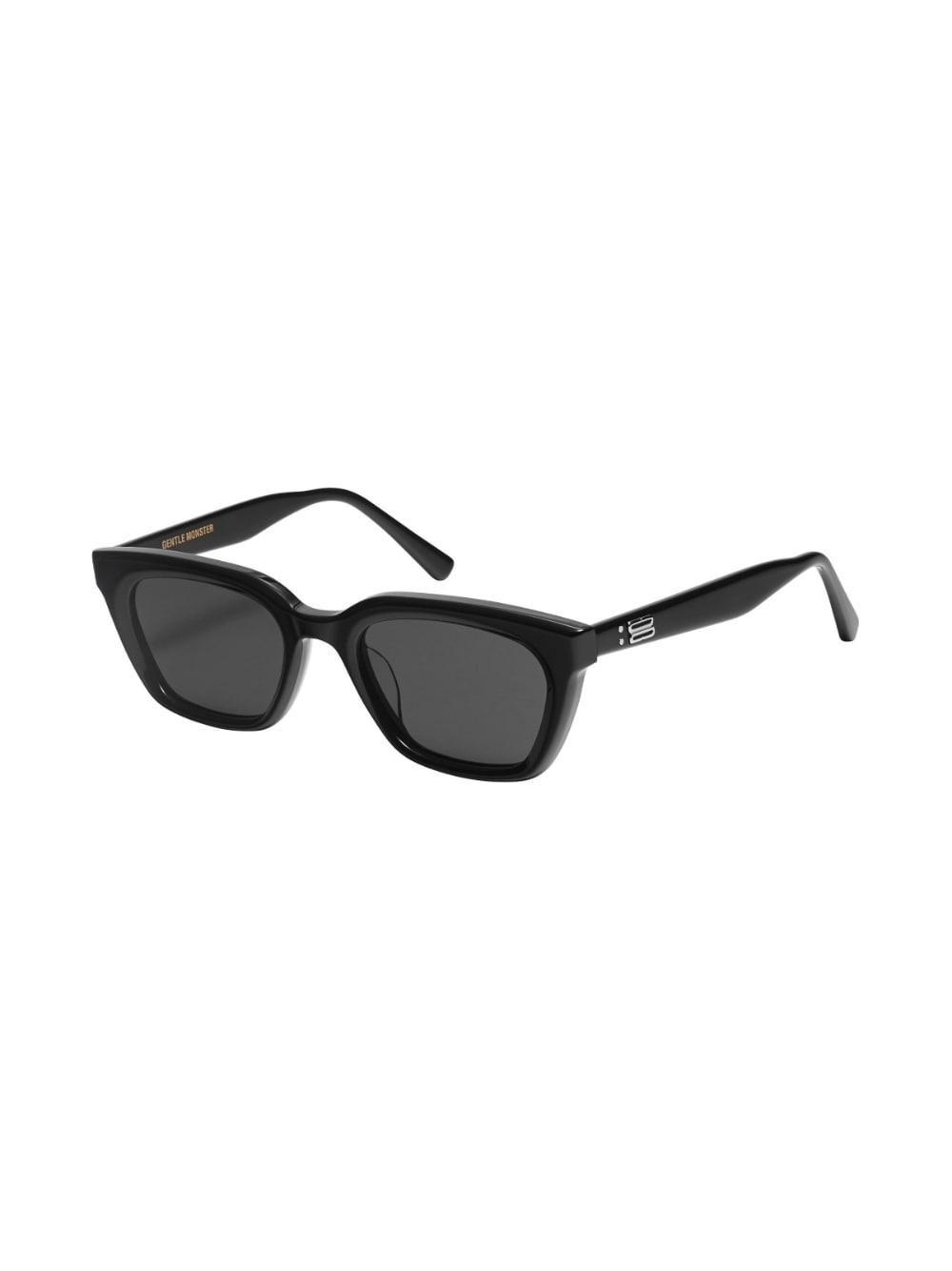 one-tone rectangle-frame sunglasses - 2