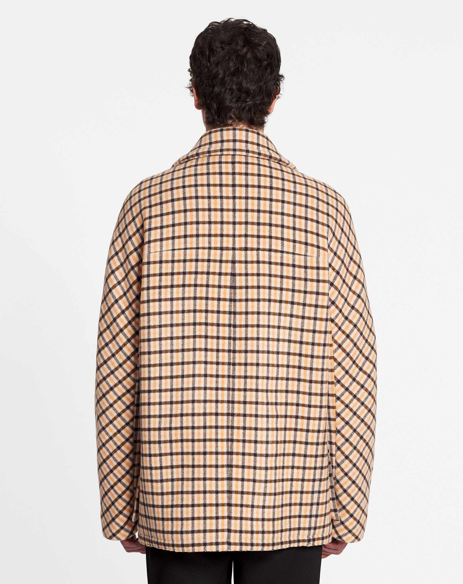 KIMONO-INSPIRED PEACOAT - 4