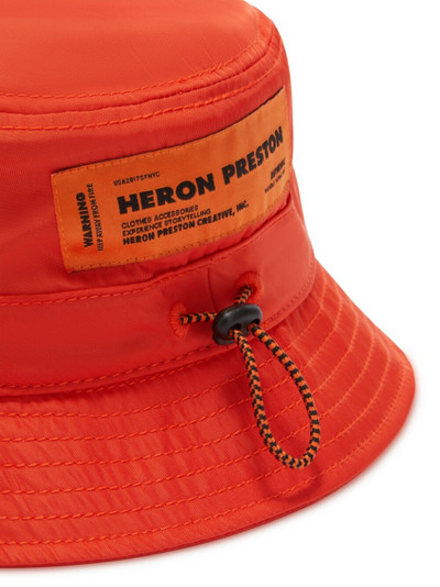 Heron Preston Hpny Emb Nylon Bucket Hat outlook