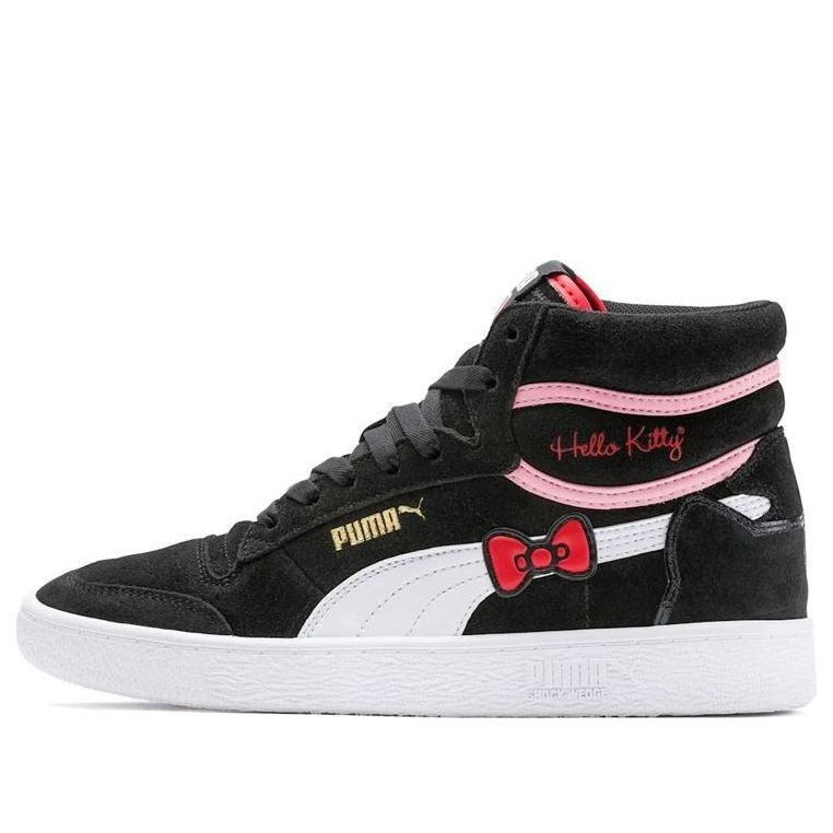 (WMNS) PUMA Hello Kitty x Ralph Sampson Mid 'Black' 372733-01 - 1