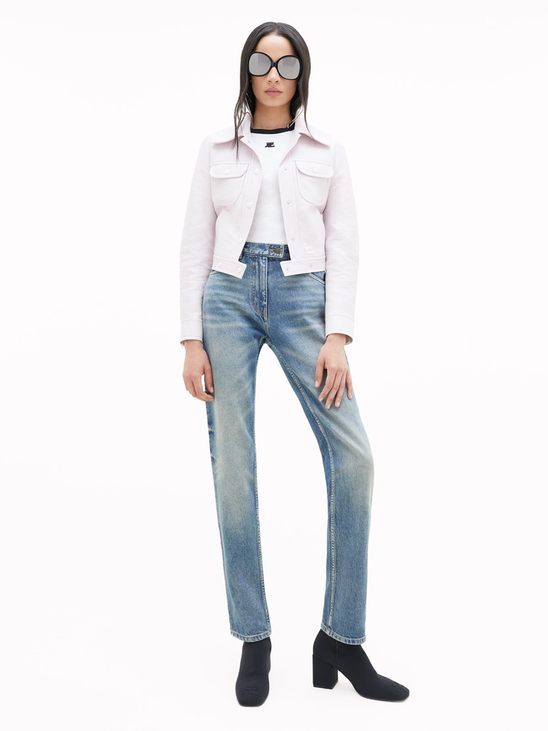 courrèges DENIM 5 POCKETS TROUSERS outlook