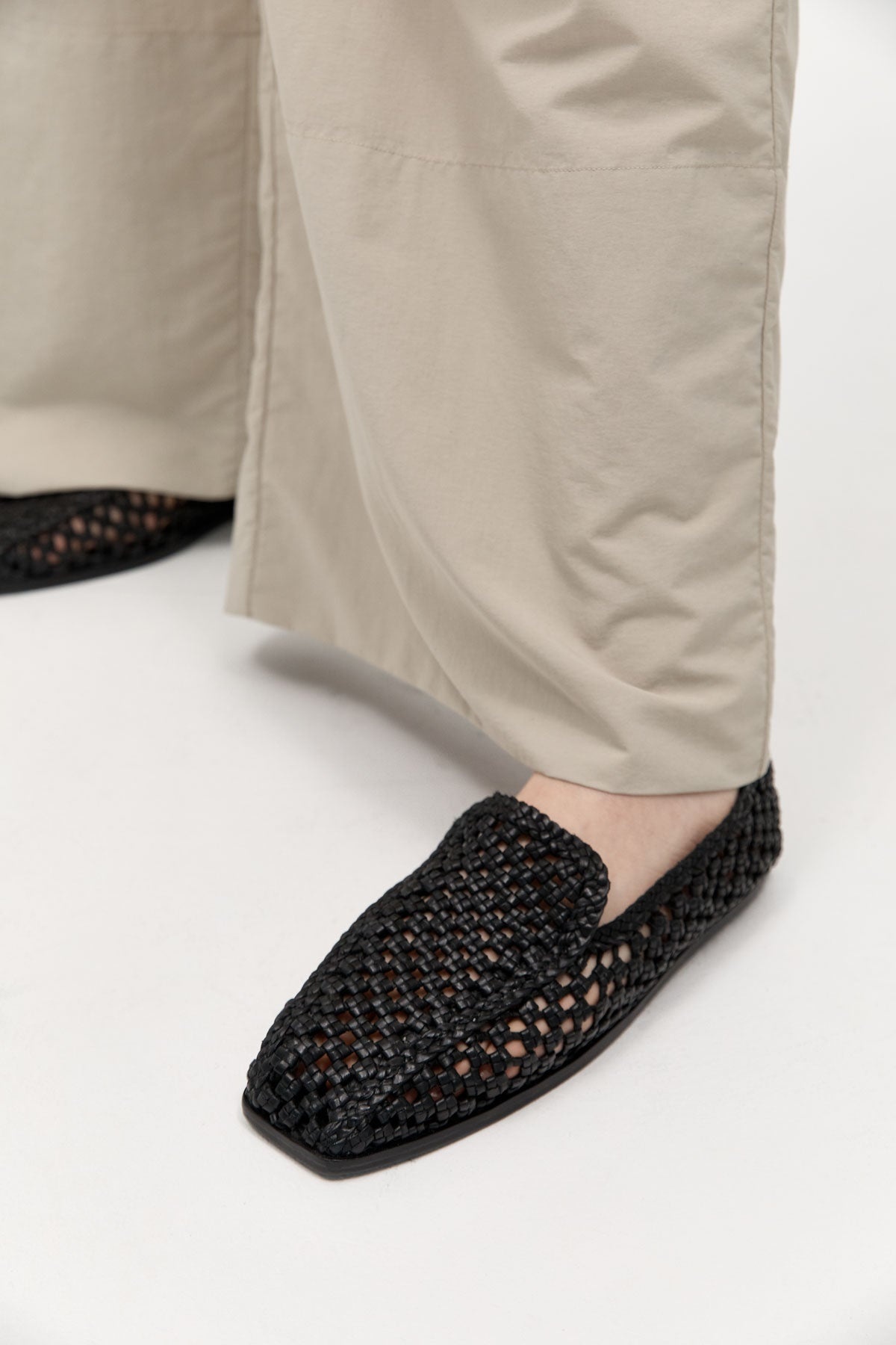 Macrame Loafer - Black - 2