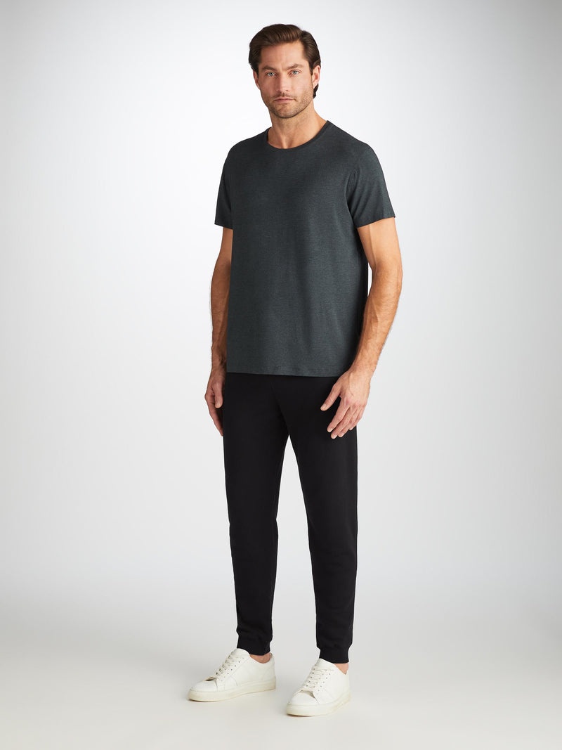 Men's Sweatpants Quinn Cotton Modal Black - 2