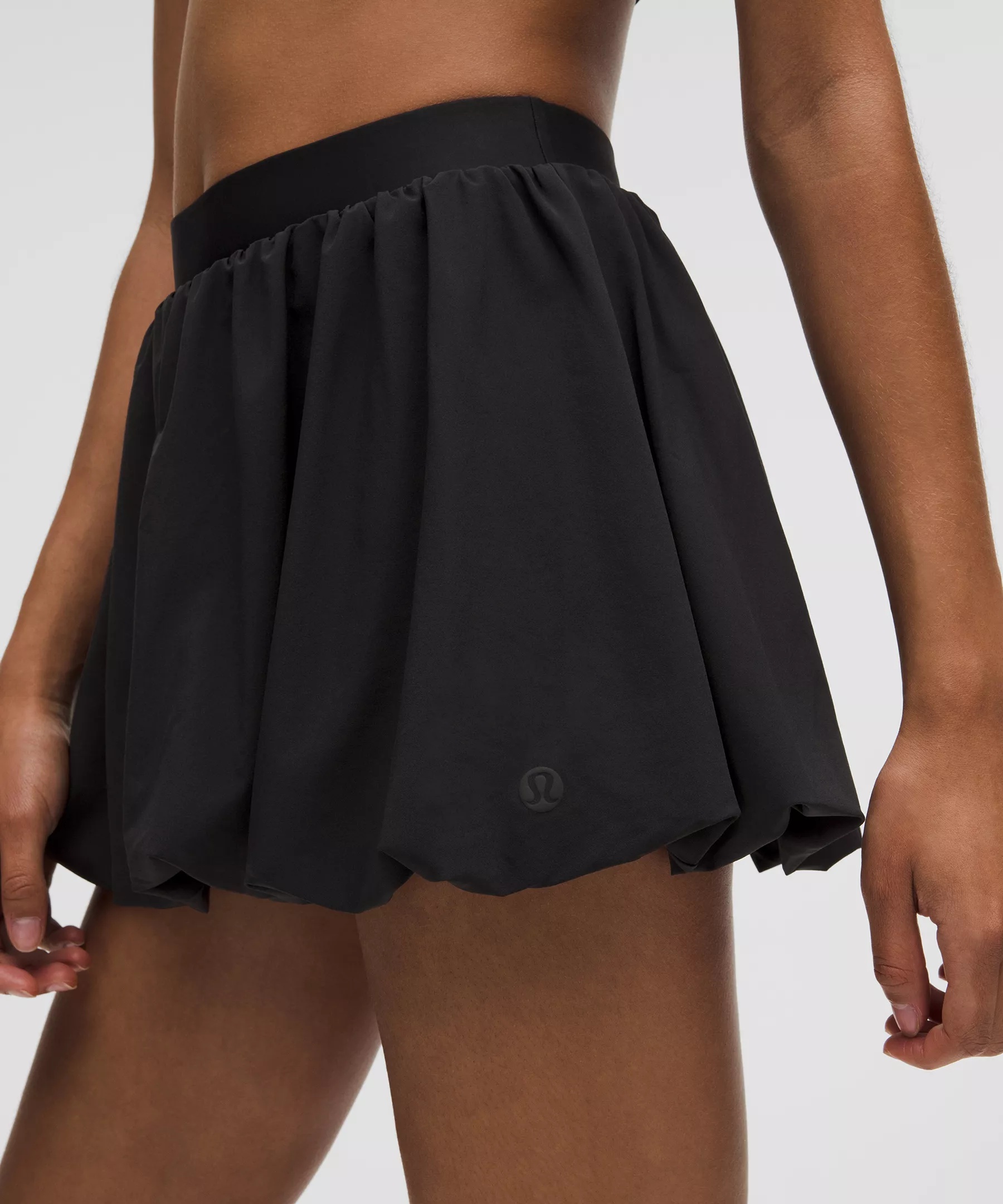 Bubble-Hem High-Rise Skirt - 4