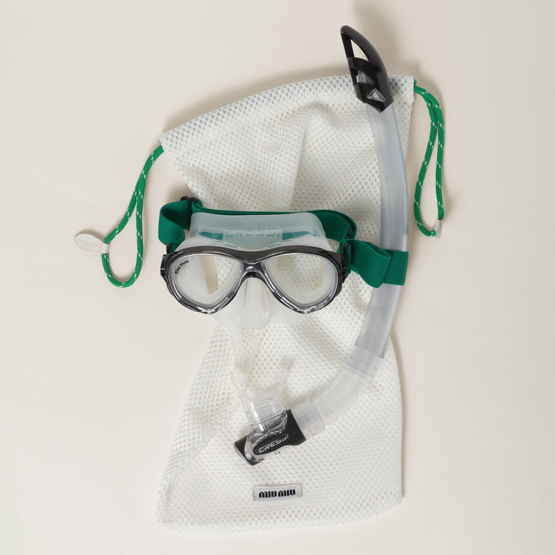 Cressi X Miu Miu  mask with snorkel set 1