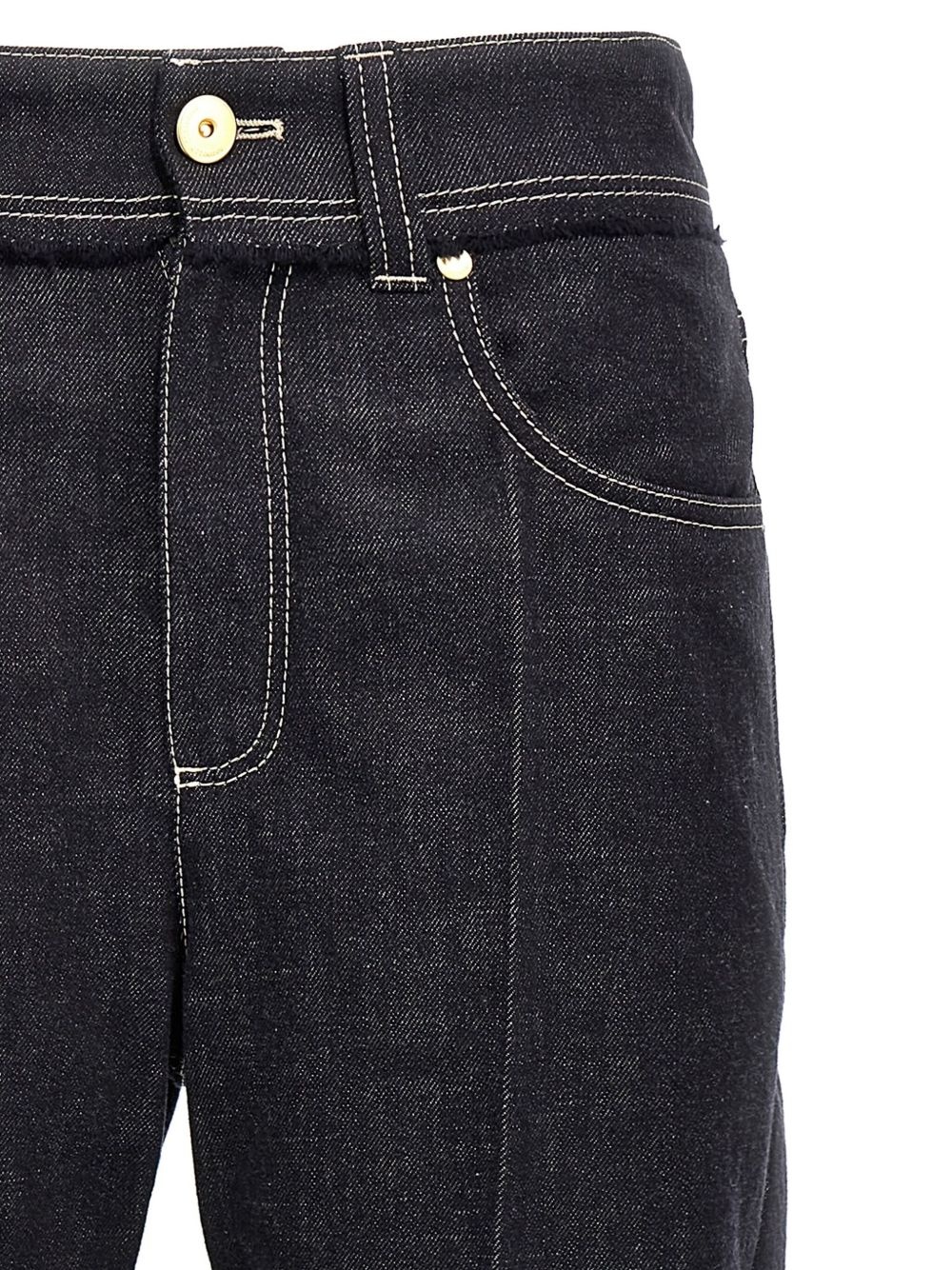 turn up-hem jeans - 3