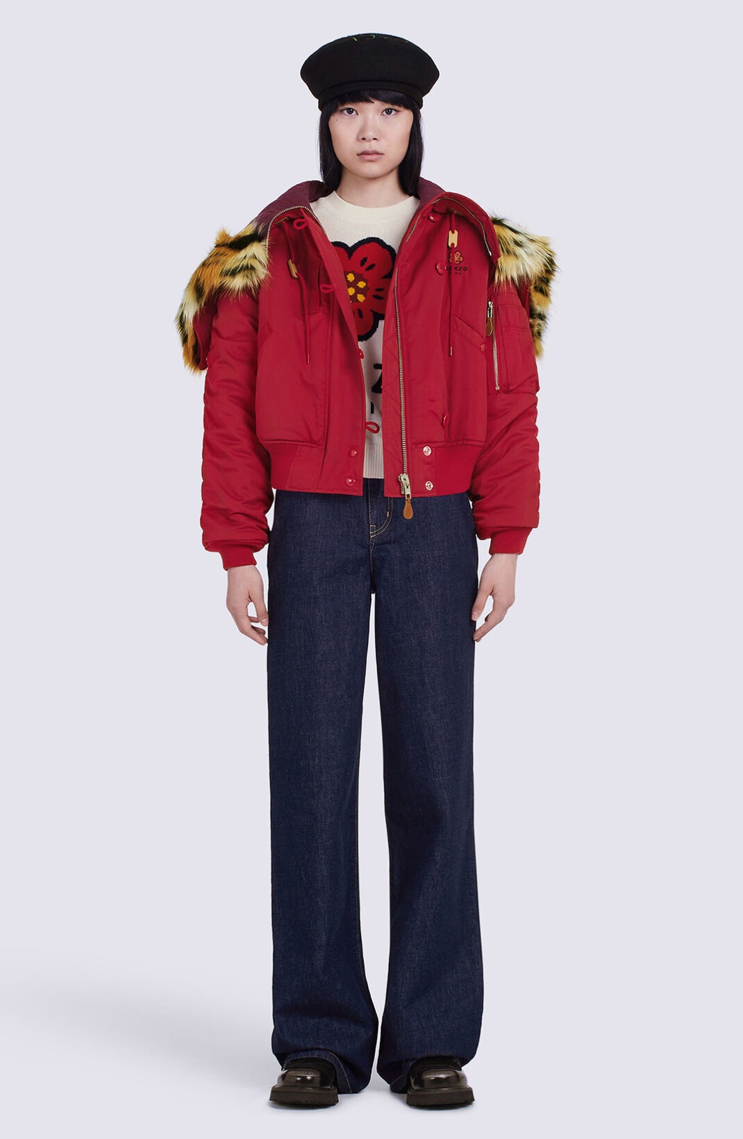 Short hooded parka - 3