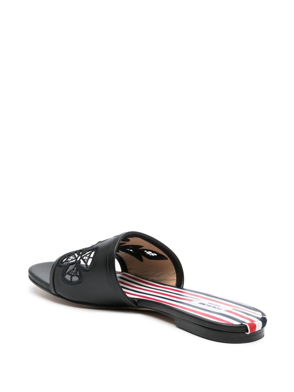 Icon Claquette leather slides - 3