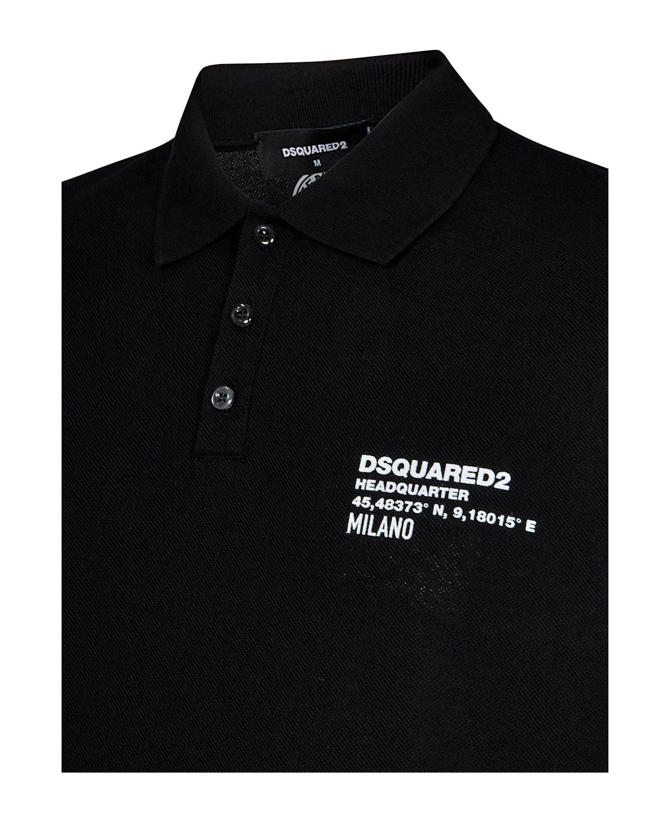Logo Printed Tennis Fit Polo Shirt - 3