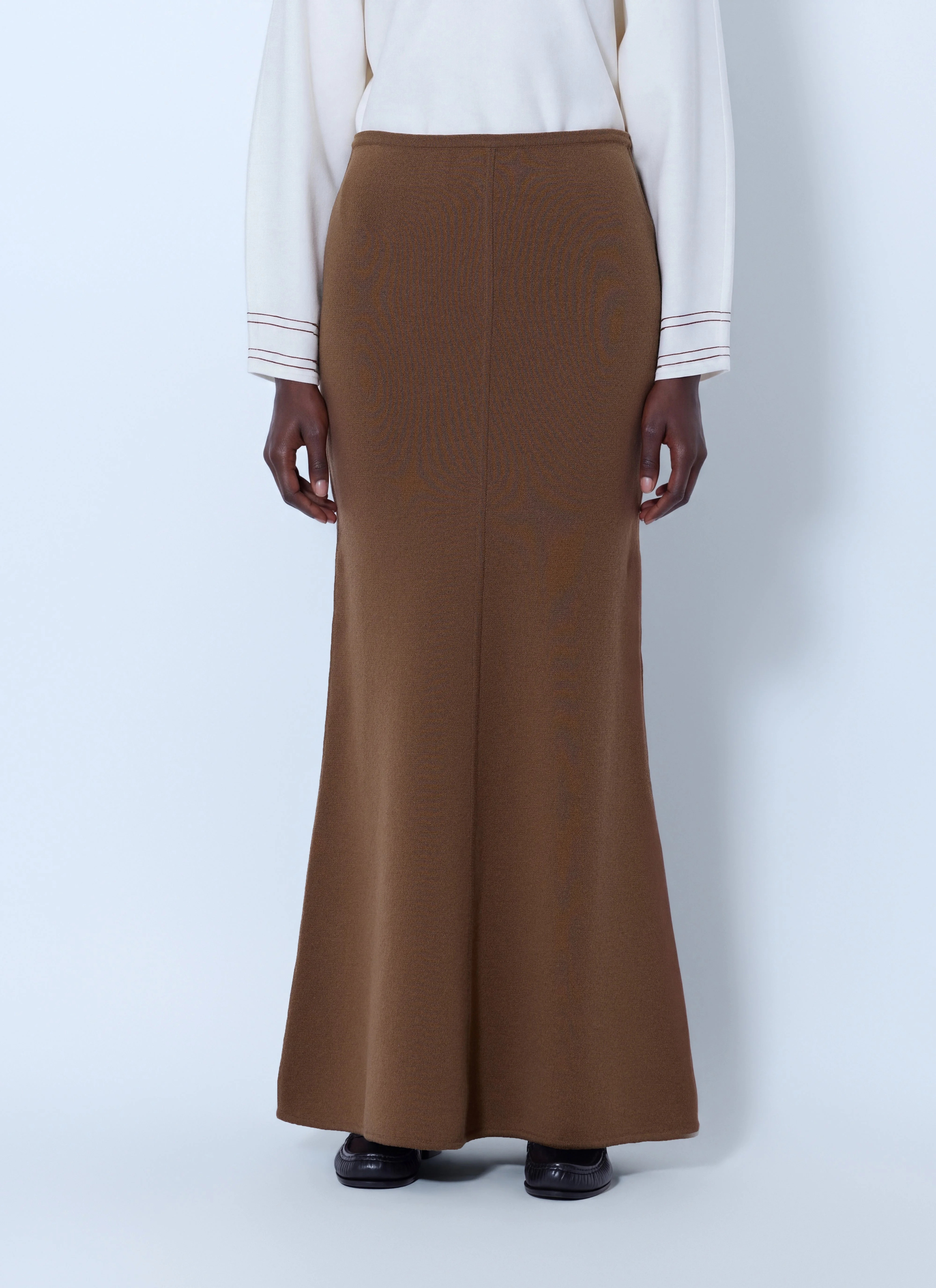 Max Mara Women Knitted Maxi Skirt - 1