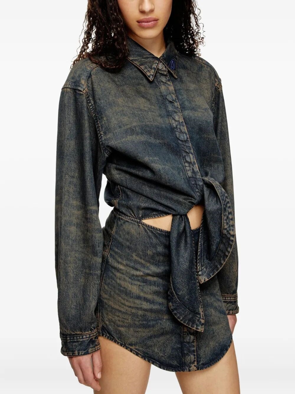 `De-Susan-S` Shirt Dress - 3