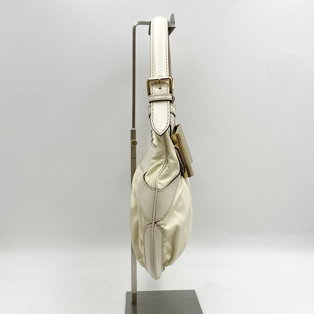 Gucci Ivory Ribbon Hobo Bag 189885 - 2