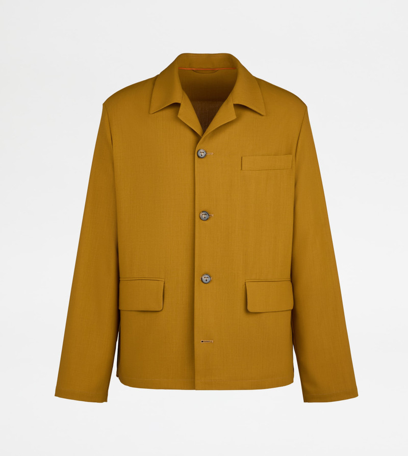 OVERSHIRT IN WOOL - PINK 1