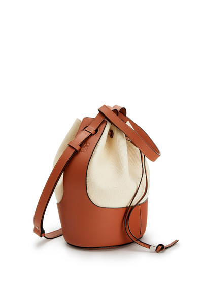 Loewe Small Balloon bag in canvas and calfskin outlook