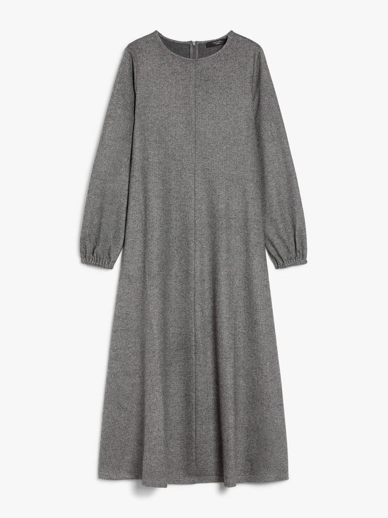 WEEKEND Max Mara WILMA Flowing jacquard jersey dress - 5626084206002 |  REVERSIBLE