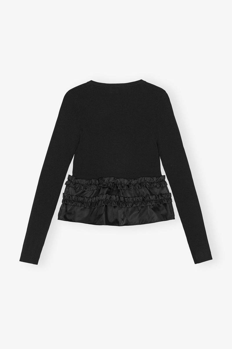 MELANGE KNIT CARDIGAN 6
