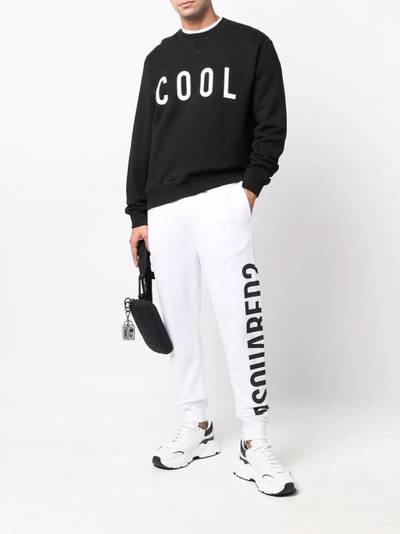 DSQUARED2 Icon slogan-print sweatshirt outlook