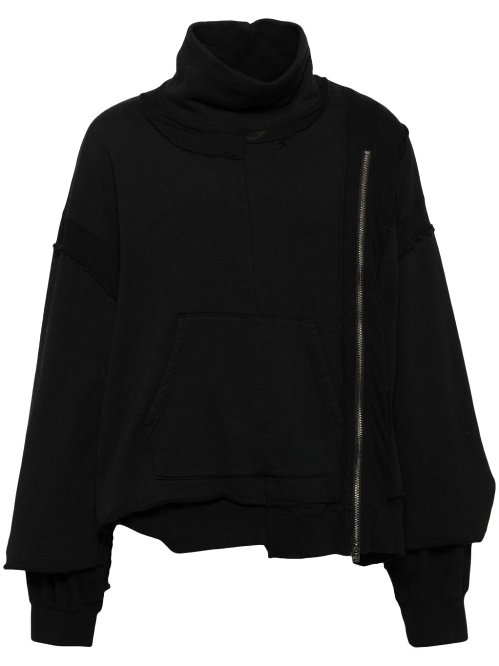 patchwork sweatshirt - 1
