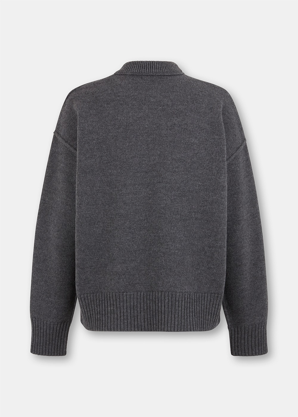 Heather Grey Ami de Coeur Sweater - 2