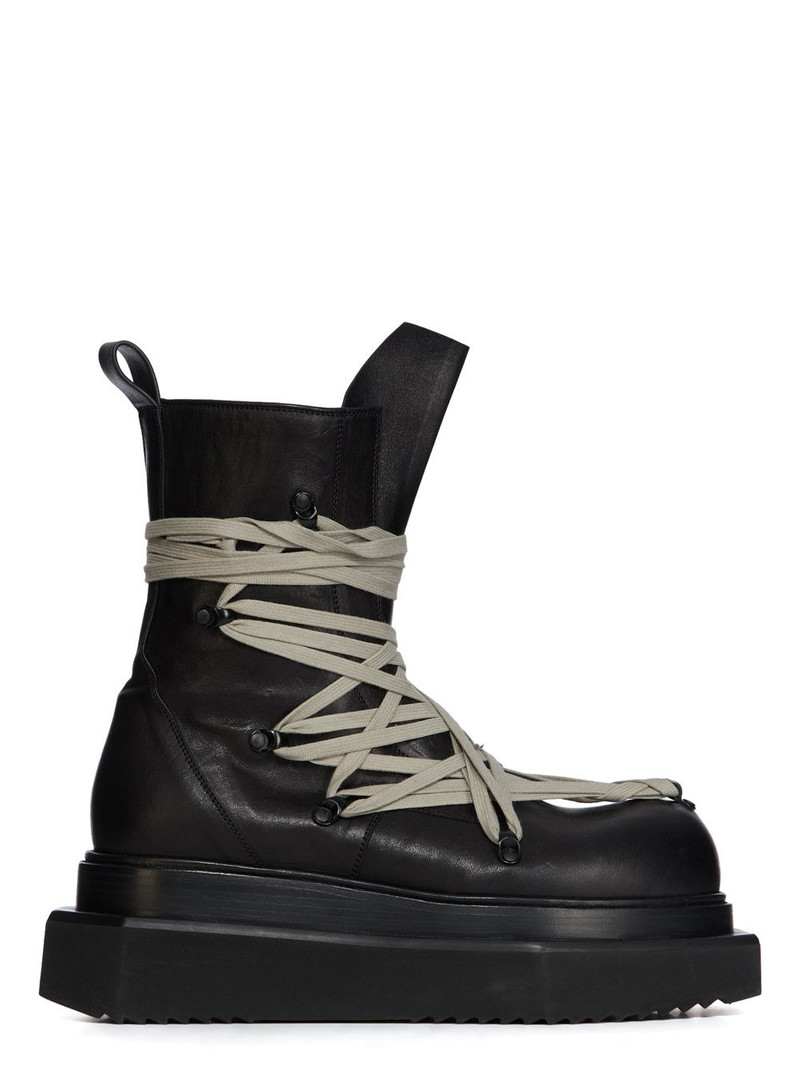 靴 rickowens megalace turbo cyclops 43 Rick Owens Rick Owens Megalace Turbo Cyclops Boot - ru02e1872lgyw1