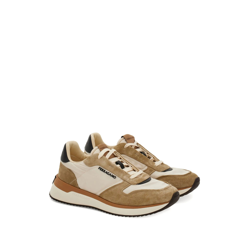 Ferragamo Neutrals Trainers - Low-Tops Men - 2