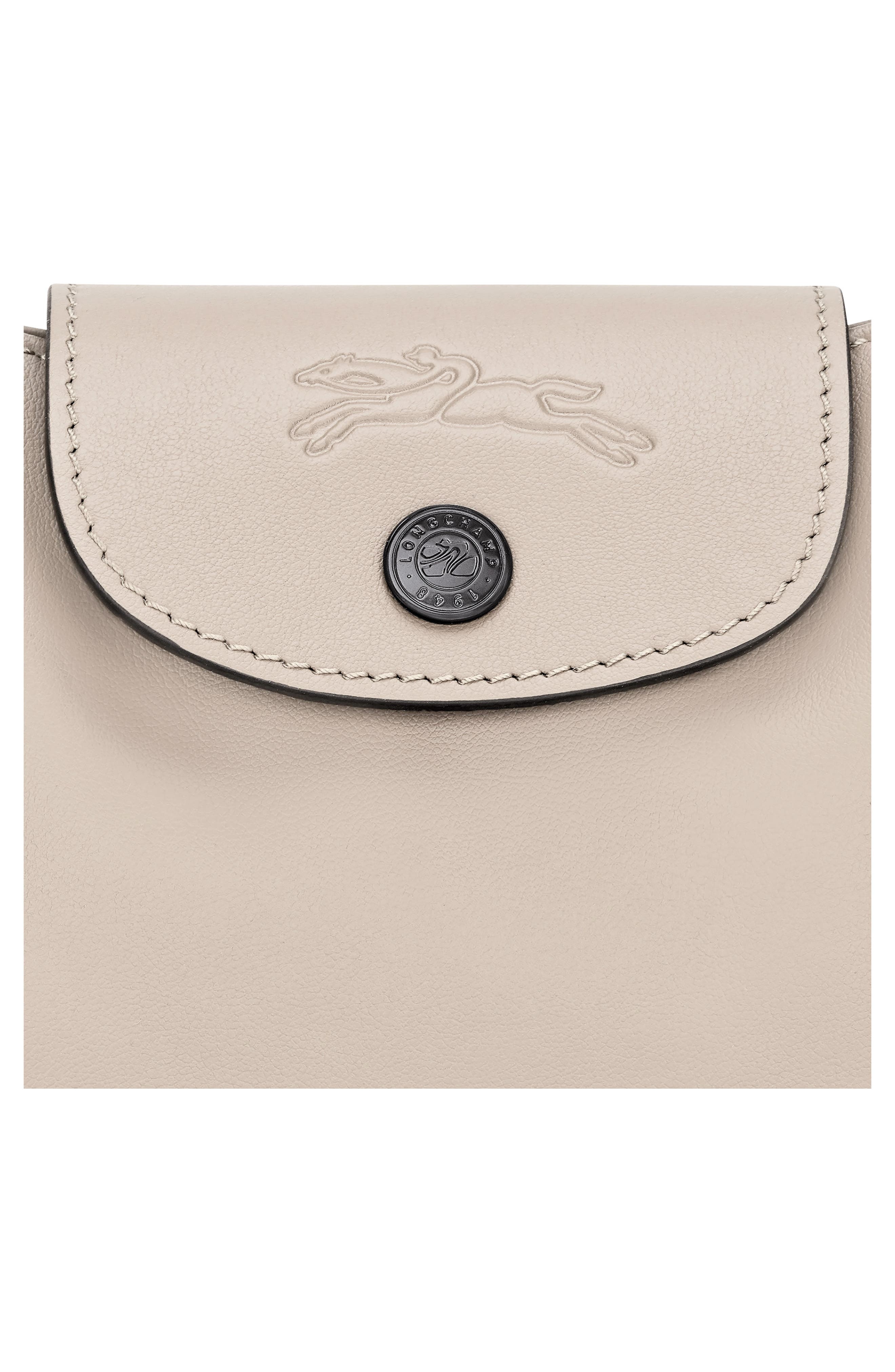 Longchamp Le Pliage Xtra Round Leather Top Handle Bag in Paper at Nordstrom - 5