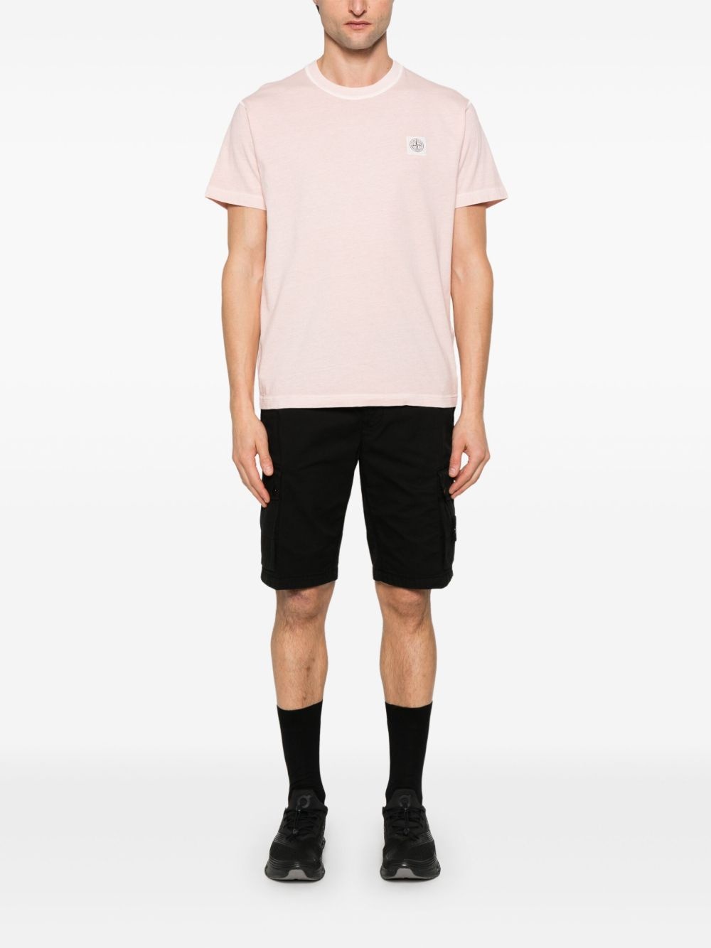 Compass-appliqué T-shirt - 2