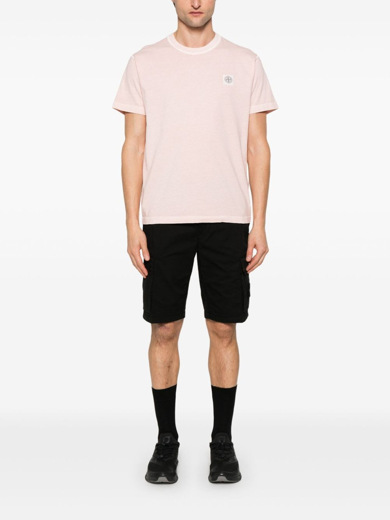 Stone Island Compass-appliqué T-shirt outlook