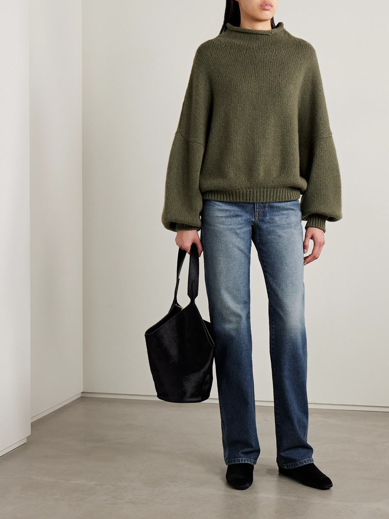 KHAITE Danielle High-rise Slim-leg Jeans outlook