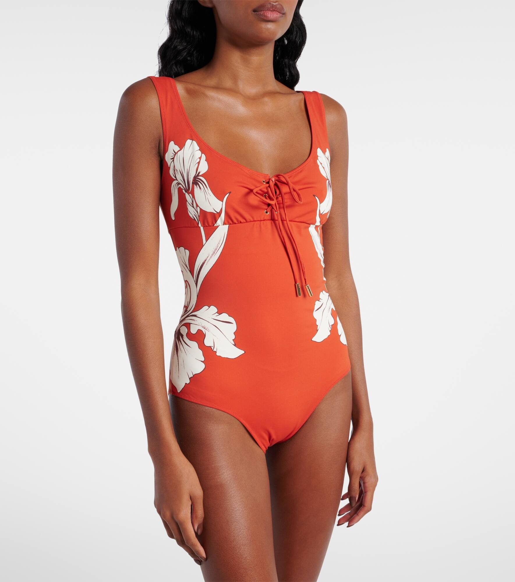 Sunset floral swimsuit - 2