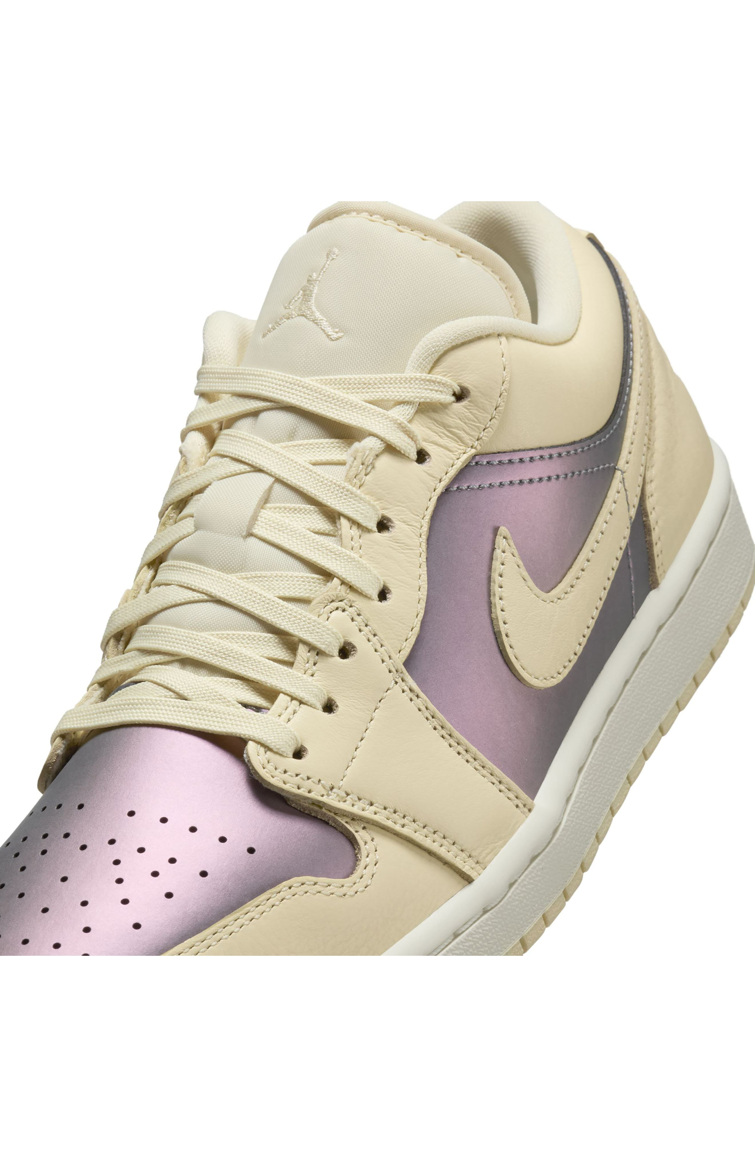 Nike Air Jordan 1 Low SE Sneaker in Muslin/Sail/Royal Tint at Nordstrom - 7