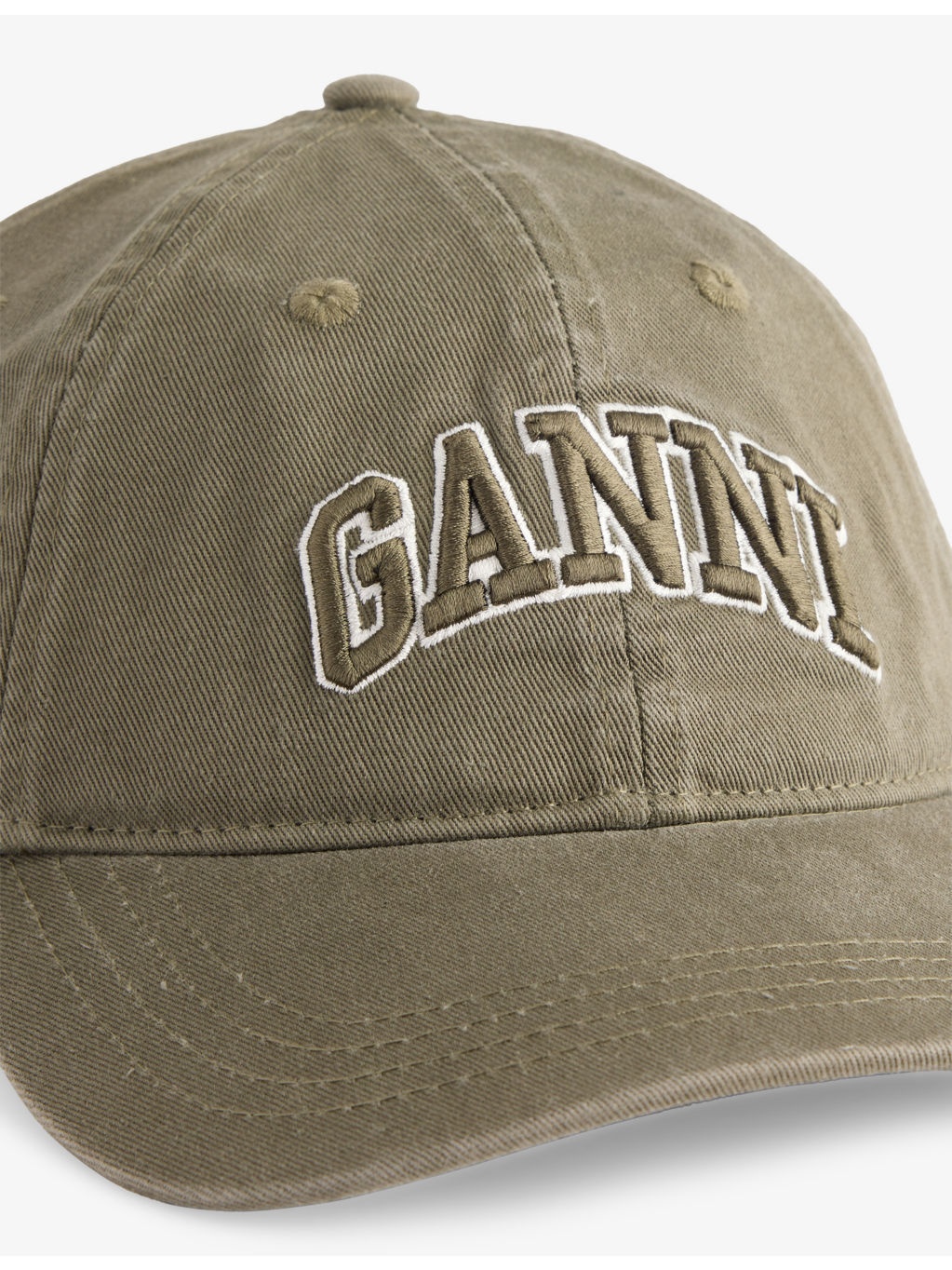 Washed Logo-Embroidered Cotton-Canvas Cap - 2