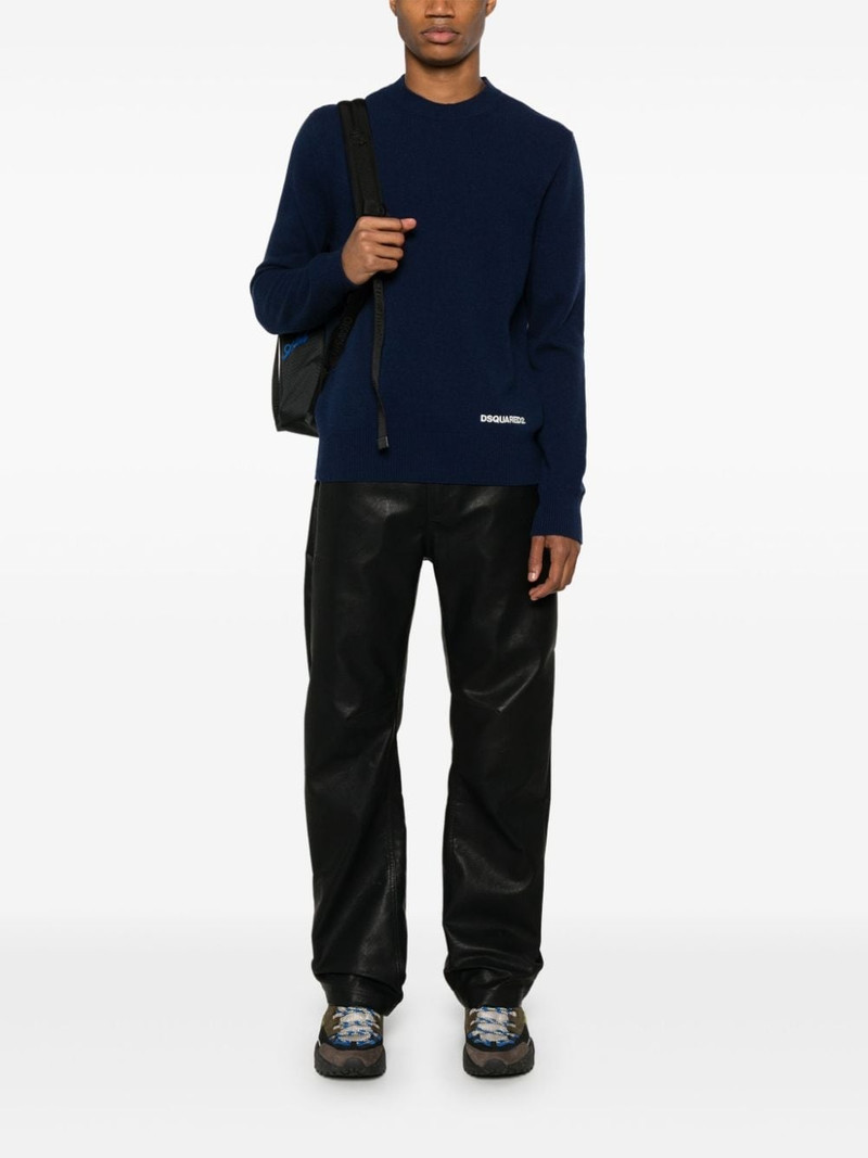 DSQUARED2 logo-embroidered jumper outlook