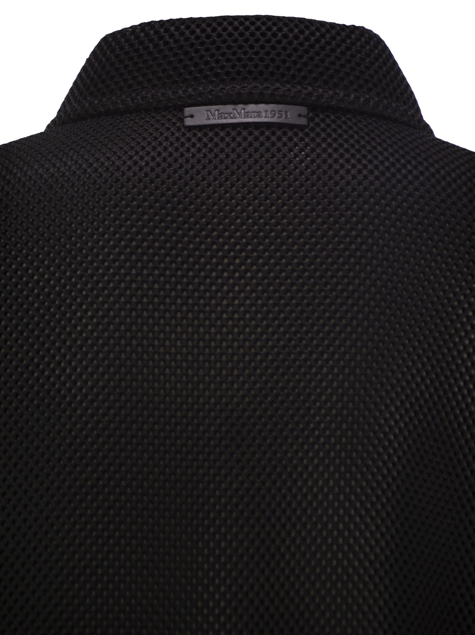 Maxmara Women Strenna - Technical Mesh Boxy Jacket - 4