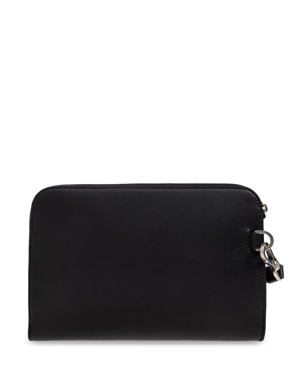 leather clutch bag - 3