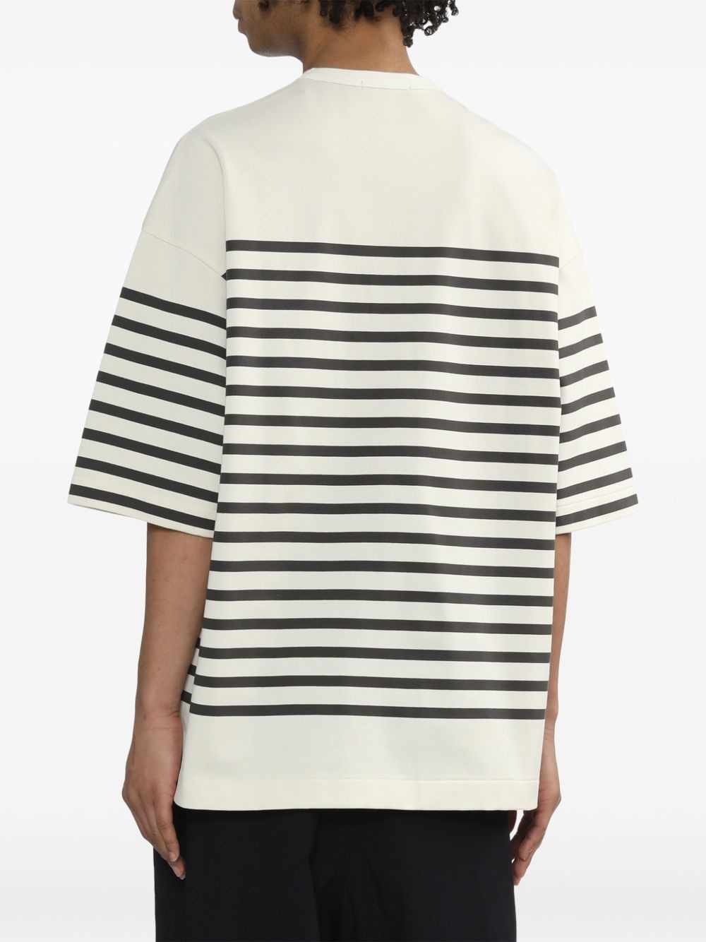 striped T-shirt - 4