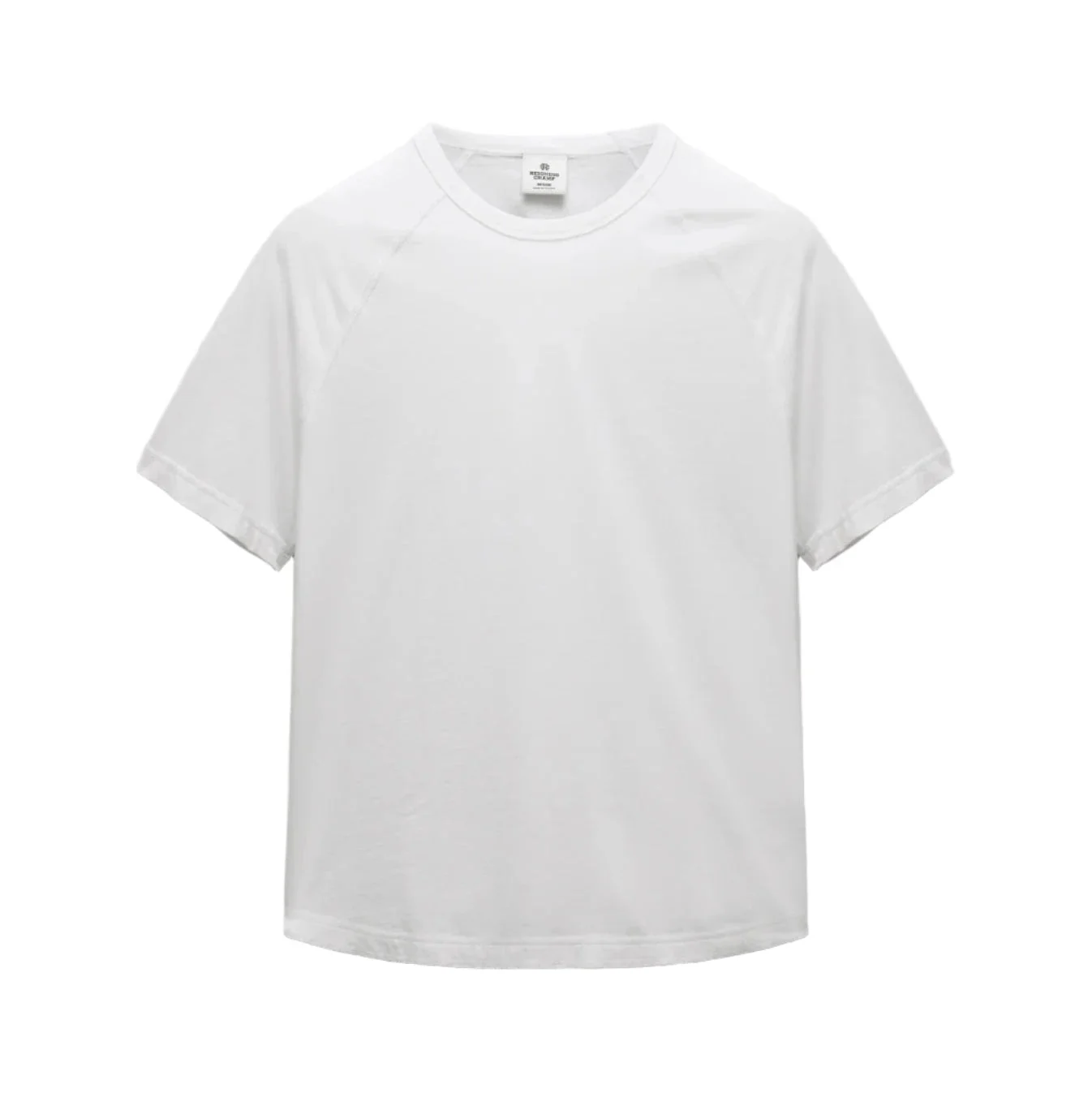 Lightweight Jersey Standard Raglan Tee - White - 1