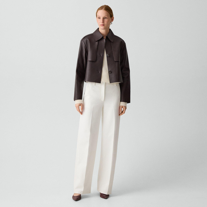 Classic Straight Pant in Smooth Ponte 1
