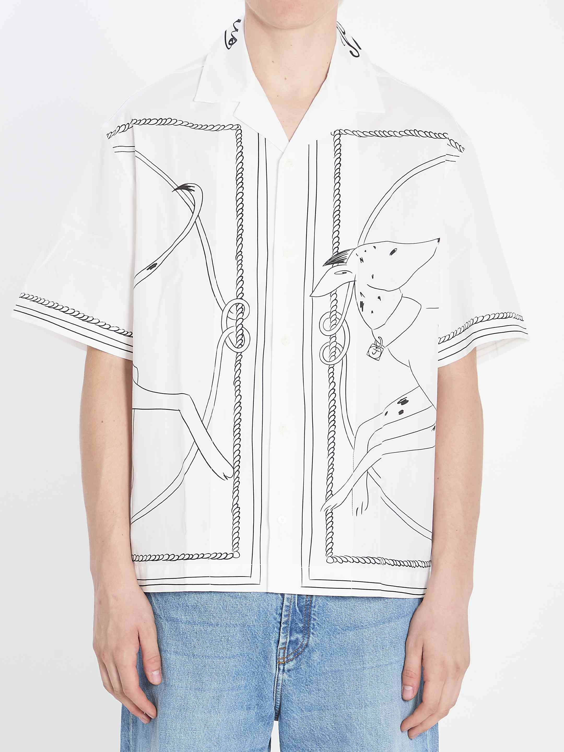 Jacquemus Men Jean Shirt - 1
