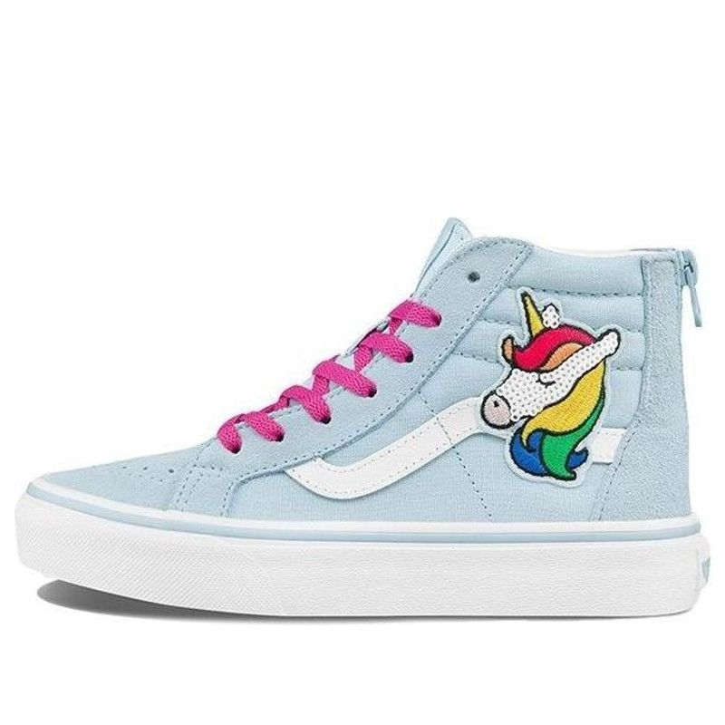 밴 SK8-HI K 파란 빛 파란 VN0A4BUX34C - 1