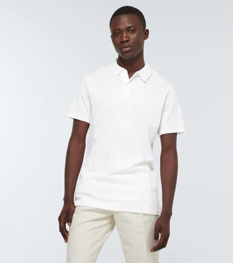 Ramsay cotton-blend polo shirt - 3